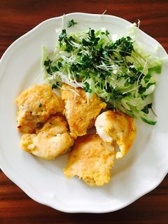 ササミの簡単ピカタ-レシピのメイン写真