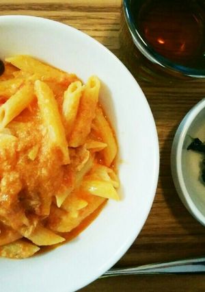 レンジでトマトクリームソース-レシピのメイン写真