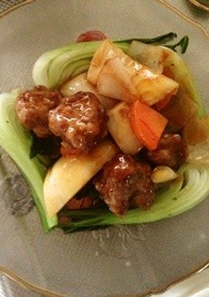 肉団子の酢豚風-レシピのメイン写真