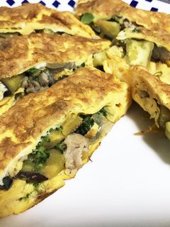 さつまいもの卵包み焼き★-レシピのメイン写真