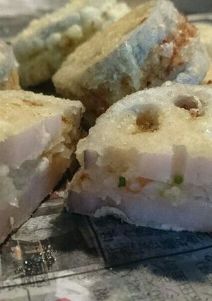 簡単!蓮根はさみ揚げ♪-レシピのメイン写真