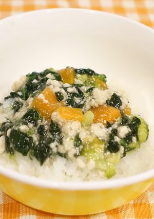 ☆離乳食完了期☆あんかけご飯-レシピのメイン写真