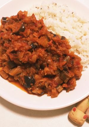 本格的★ナスとトマトのスパイスカレー♬-レシピのメイン写真