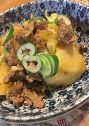 コストコプルコギ肉使用　韓国風肉じゃが-レシピのメイン写真