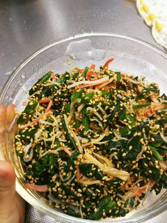 ほうれん草の和え物-レシピのメイン写真