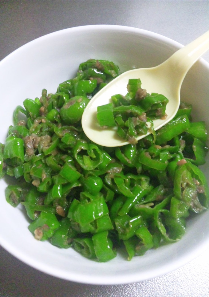 肉無し簡単おいしい☆ししとうの油味噌-レシピのメイン写真