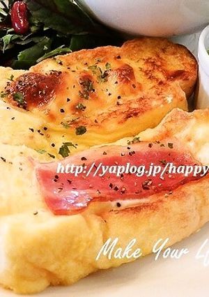 ベーコン&チーズ☆フレンチトースト-レシピのメイン写真