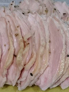 低温調理☆しっとり鶏ムネ肉-レシピのメイン写真
