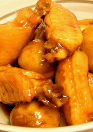 ■栗と手羽のやわらか煮■-レシピのメイン写真