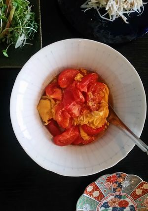 トマトの中華オムレツ-レシピのメイン写真