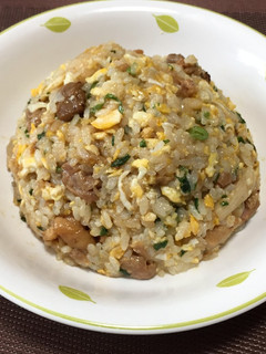 焼き鳥入りチャーハン!(^^)!-レシピのメイン写真