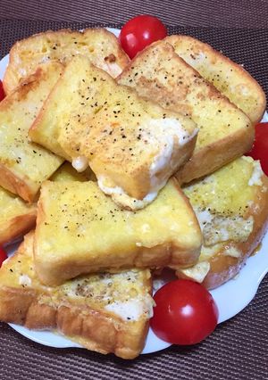 簡単美味しい!!エッグパン!(^^)!-レシピのメイン写真
