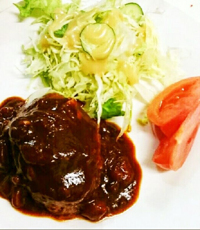 冷めても柔らか!材料3つの節約ハンバーグ-レシピのメイン写真