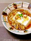 麺つゆで簡単！なめこおろし豆腐