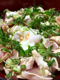 サッパリと鶏のササミ丼-レシピのメイン写真