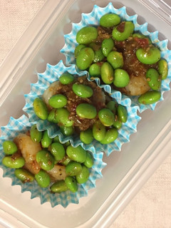 【常備菜】簡単★エビと枝豆ペペロンチーノ-レシピのメイン写真