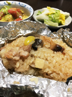 行楽☆パーティーにホイル蒸し中華チマキ♪-レシピのメイン写真