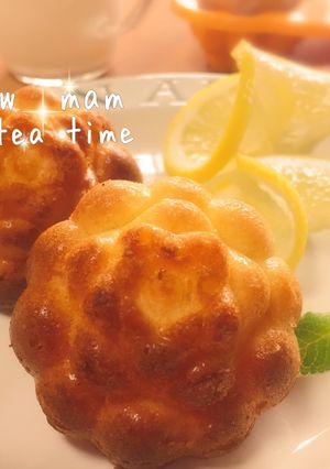 混ぜていくだけ♡基本のレモンマドレーヌ-レシピのメイン写真