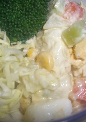 ブロッコリーの芯入りポテトサラダ-レシピのメイン写真