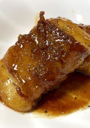肉巻き餅-レシピのメイン写真