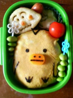 キイロイトリお弁当(キャラ弁)-レシピのメイン写真