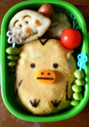 キイロイトリお弁当（キャラ弁）-レシピのメイン写真