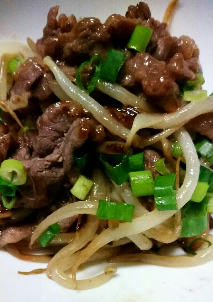 簡単☆もやし 牛肉炒め♡-レシピのメイン写真