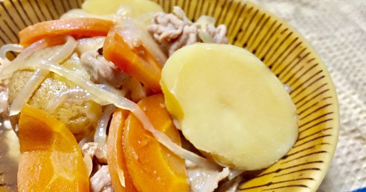 簡単新じゃがで肉じゃが by mnk0212 【クックパッド】 簡単おいしい