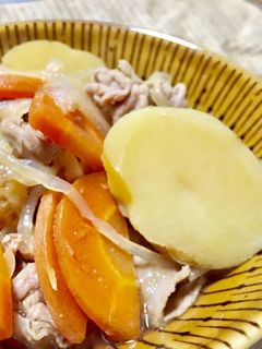 簡単新じゃがで肉じゃが-レシピのメイン写真