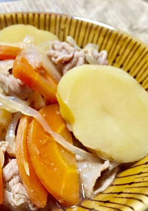 簡単新じゃがで肉じゃが-レシピのメイン写真