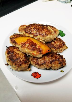 かぼちゃハンバーグ-レシピのメイン写真