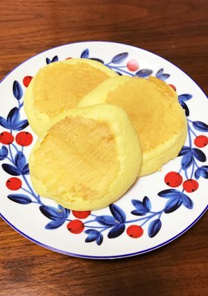 天ぷら粉でスフレパンケーキ-レシピのメイン写真