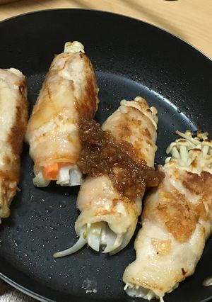 ボリュームたっぷり♪肉巻き野菜-レシピのメイン写真