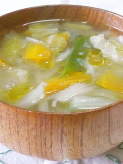 捨てちゃう野菜の味噌汁-レシピのメイン写真