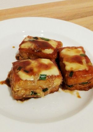 厚揚げのはさみ焼き-レシピのメイン写真