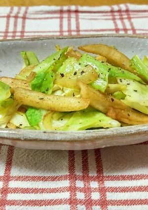 ポテトフライ入り野菜炒め☆カレー味-レシピのメイン写真