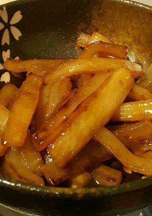 大根のガリバタ炒め-レシピのメイン写真
