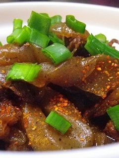 手抜き☆牛肉とこんにゃくの甘辛煮-レシピのメイン写真
