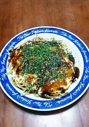 コストコのパンケーキde広島のお好み焼き-レシピのメイン写真