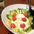 塩麹豆腐のサラダ☆オリーブオイルの香り