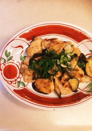 鶏むねと茄子のマヨぽん炒め-レシピのメイン写真