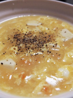 玉子とエビの中華風スープ-レシピのメイン写真