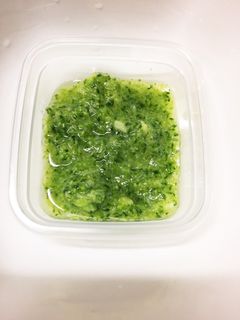 離乳食✨初期✨ブロッコリーペースト♪-レシピのメイン写真
