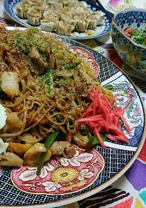 市販の焼きそばﾍﾞﾁｬっとしないコツ-レシピのメイン写真