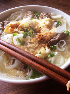 たまたま肉うどん-レシピのメイン写真