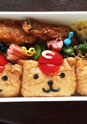 頑張れ広島カープ♡カピパラ三兄弟弁当-レシピのメイン写真