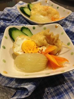 ◆余った◆らっきょ酢で簡単「卵の袋煮」-レシピのメイン写真