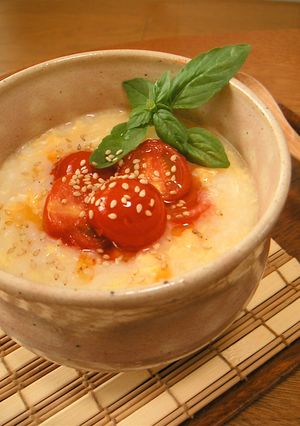 トマトとたまごの＊お粥＊-レシピのメイン写真