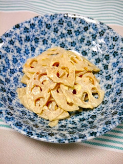 レンジで簡単!レンコンのマヨ和え-レシピのメイン写真