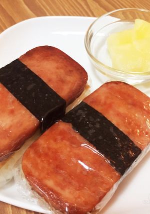 スパムむすび☆(ちょいアレンジ2種)-レシピのメイン写真